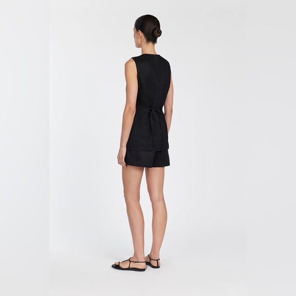 Dissh Tilly Linen vest - size 10 - Picture 4 of 6